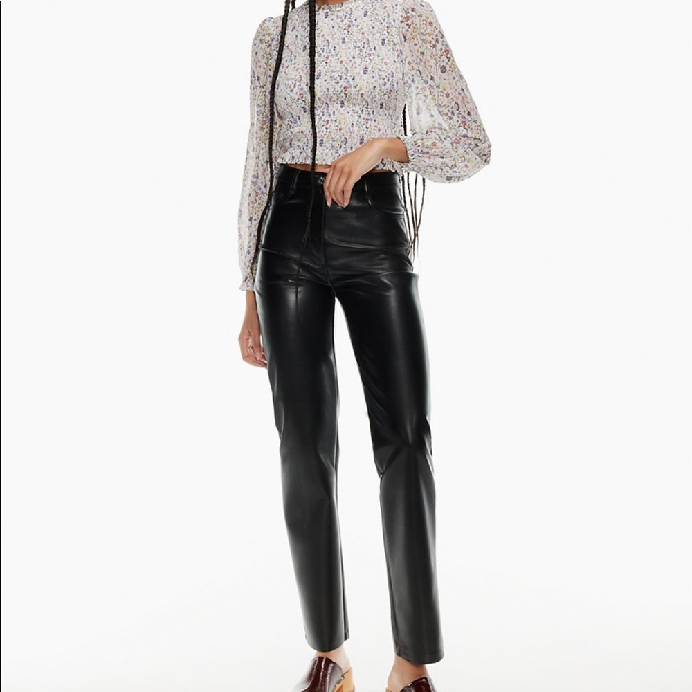 Aritzia Black Melina Pants